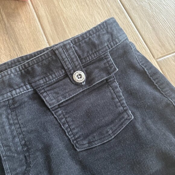 Vintage Patagonia Corduroy Skirt Women's 8 Raven Outdoor Gorpcore Hiking Y2K - Picture 7 of 12